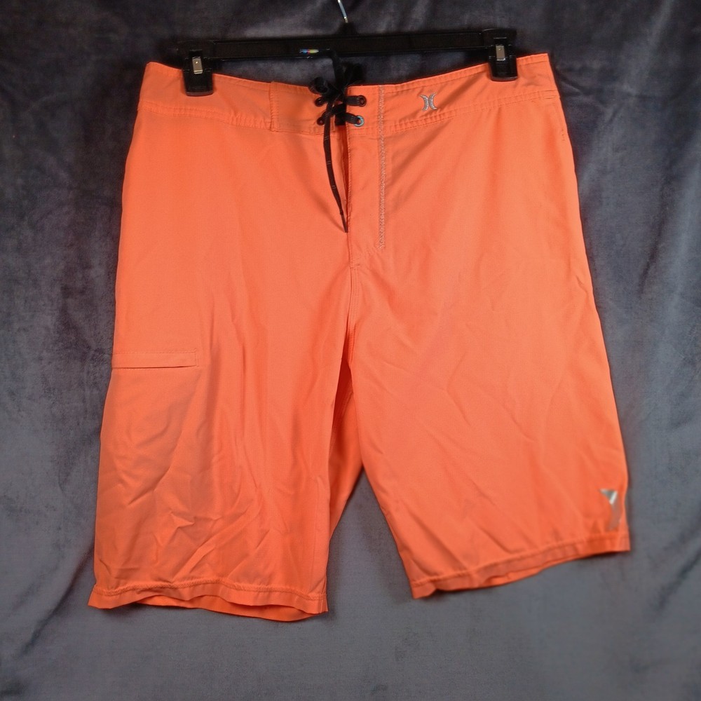 Hurley Board Shorts  Mens 31 Inch Waist Tie  Flat Front