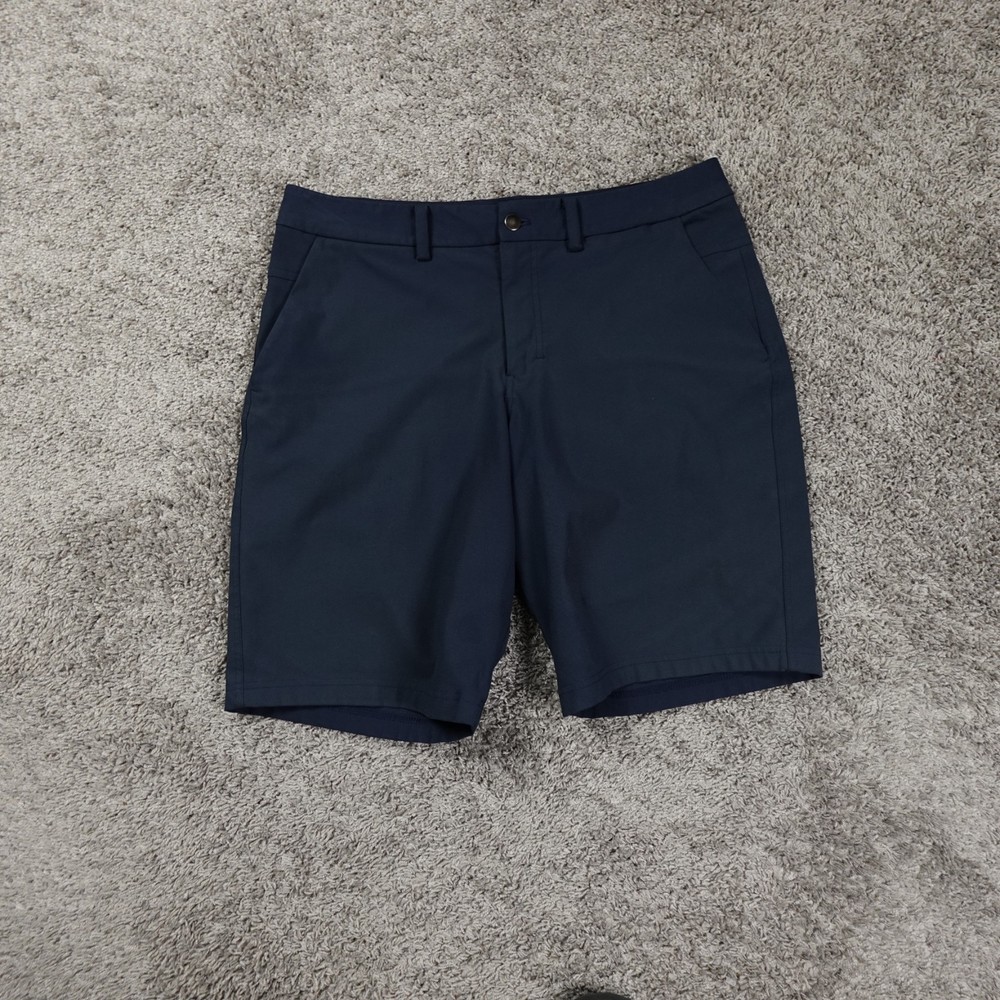 Lululemon Shorts Mens 34 Blue The Works Chino Outdoor Preppy Golf Casual
