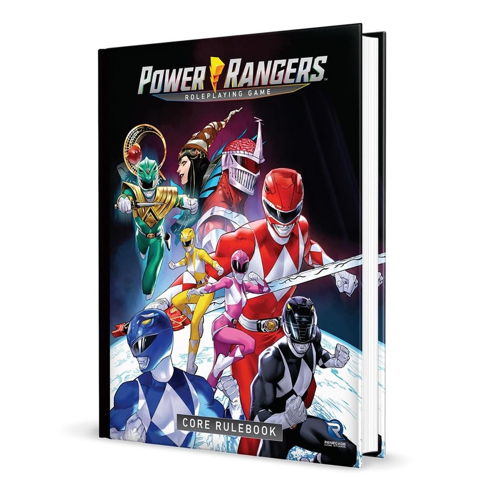 Renegade Game Studios Power Rangers RPG Core Rulebook: Full-Color Hardcover T...