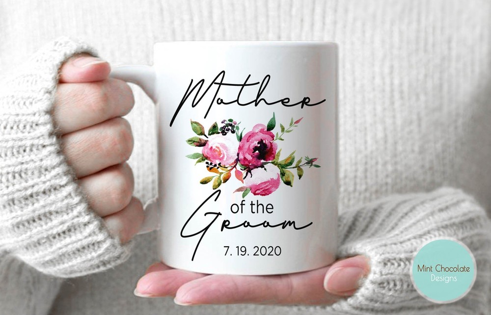Custom Mother of the Groom Personalized Wedding Keepsake Gift