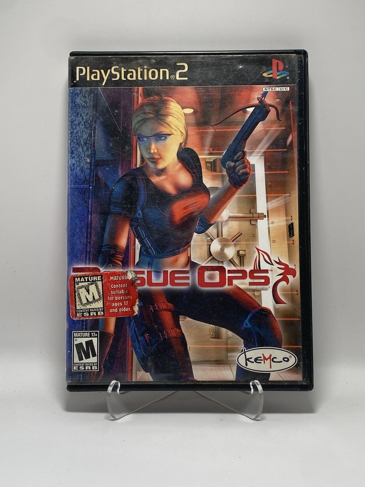 Rogue Ops (PS2, 2003)  – Good Condition – Manual Missing