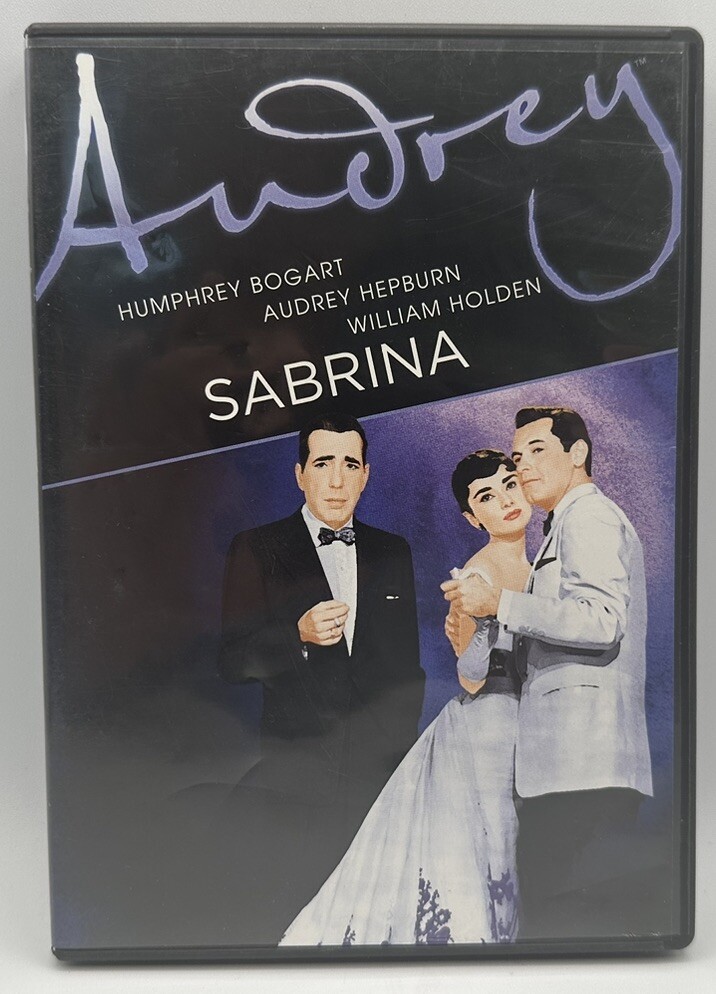 Sabrina DVD Humphrey Bogart Audrey Hepburn William Holden Great Condition 2011