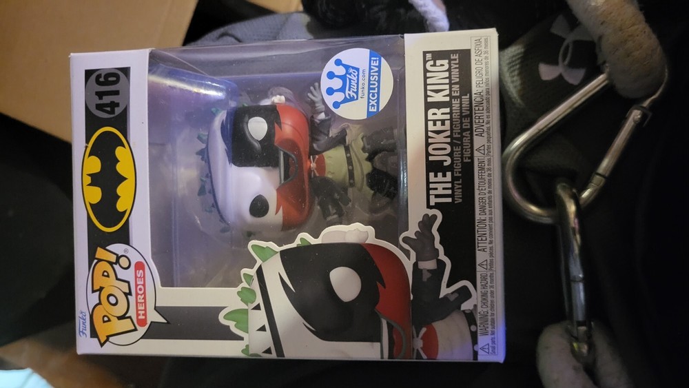 Funko Pop Heroes The Joker King Funko Shop Exclusive #416