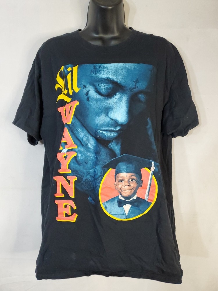Lil Wayne Men's Size Large Licensed The Carter IV Album Cover  T-Shirt