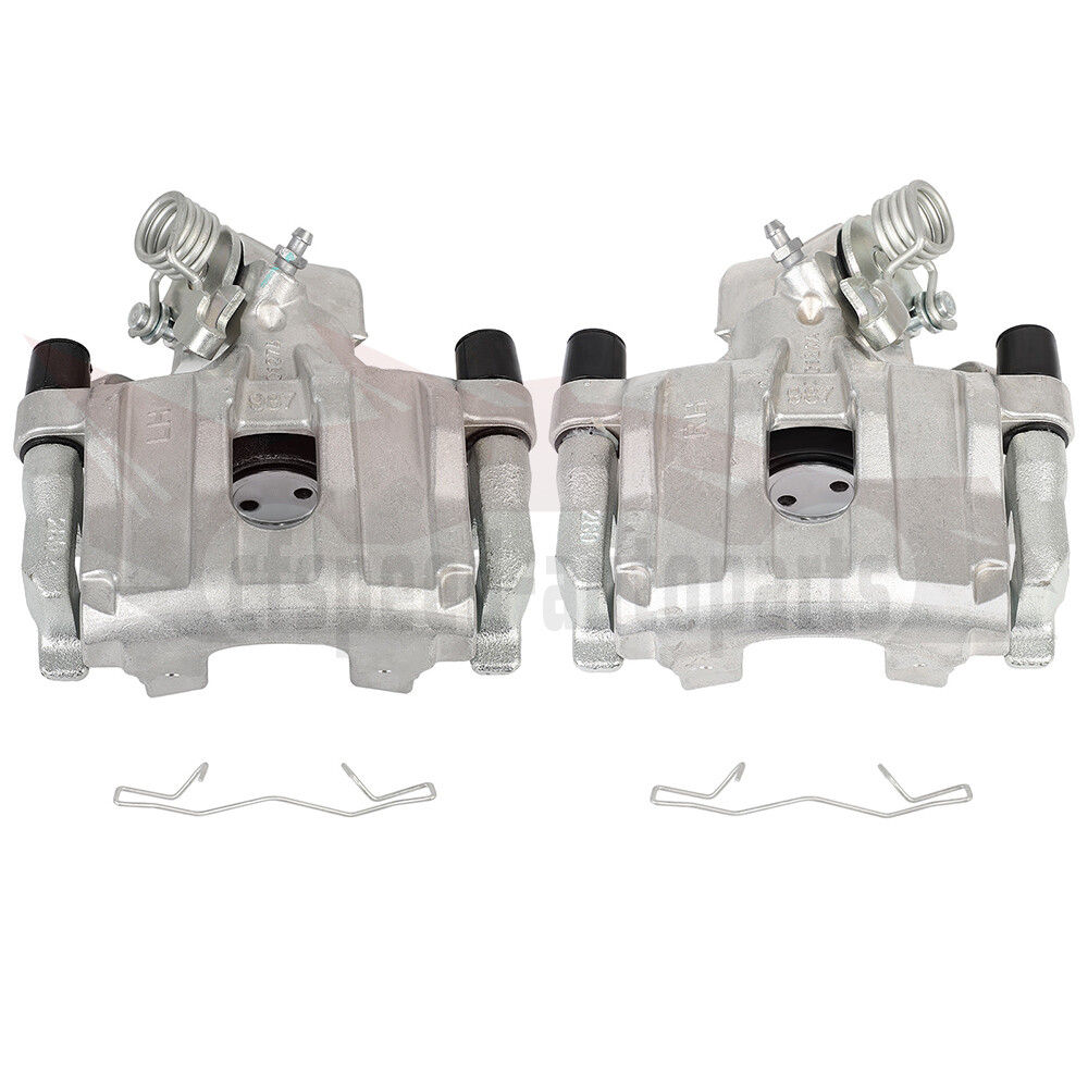 2008-2013 Volvo C30 & 2006-2013 C70 Rear Brake Calipers with Bracket - Pair
