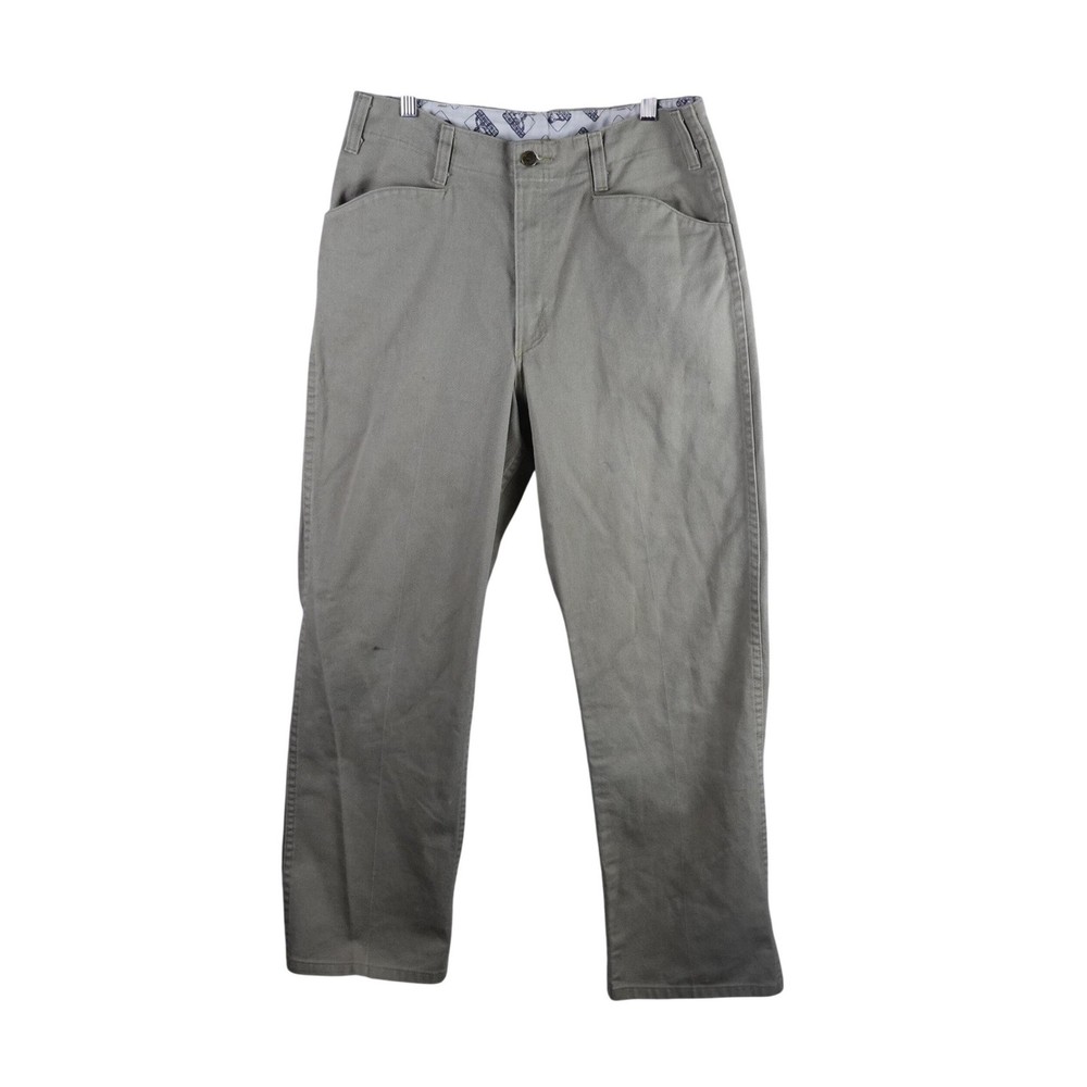 Ben Davis Original Ben's Work Pants Khaki Tan Men's 32 Style 695 Twill Trousers