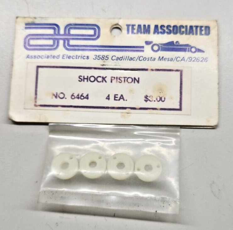 Vintage Team Associated 6464 Shock Piston - RC10