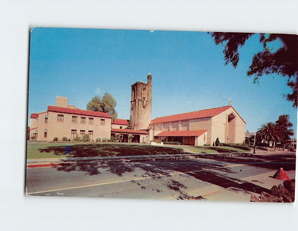 Postcard First Methodist Church Tucson Arizona USA
