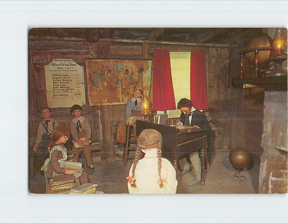 Postcard Oldest School House St. Augustine Florida USA