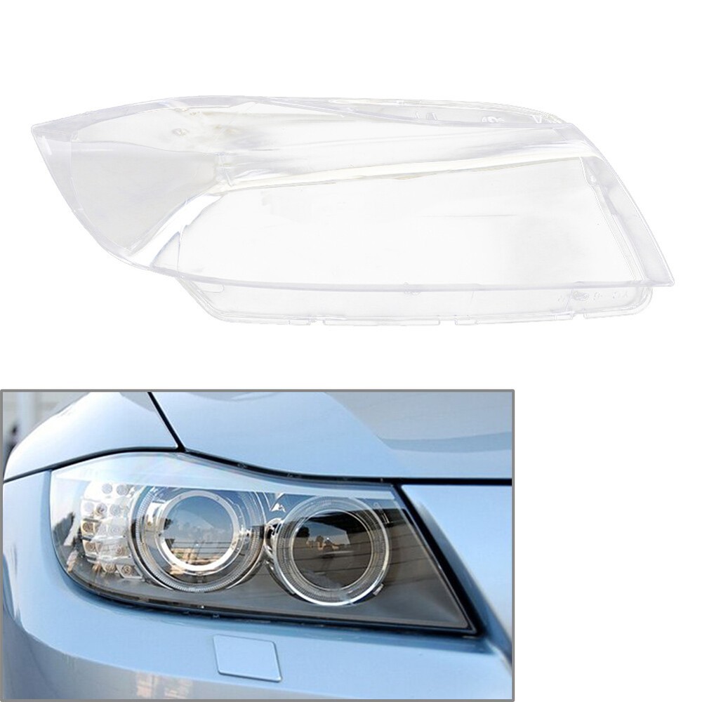 BMW 3 Series Xenon Headlight Lens Cover Transparent Shell Shade