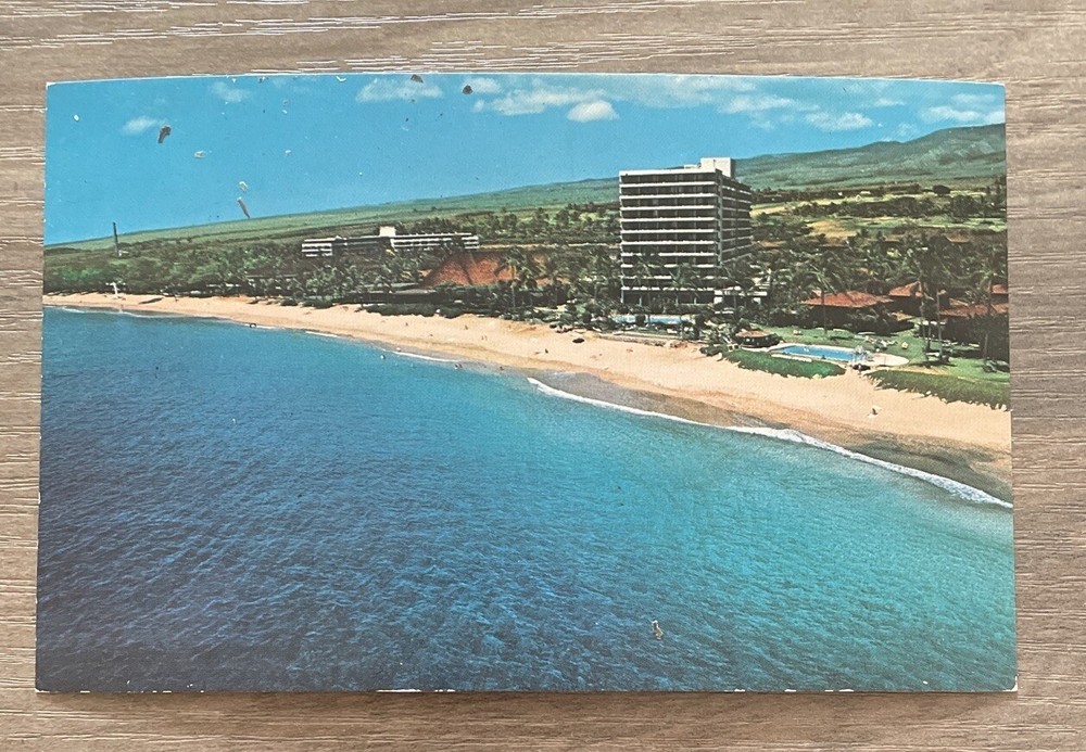 Maui HI-Hawaii, Royal Lahaina Resort, Kaanapali Beach, Vintage Postcard