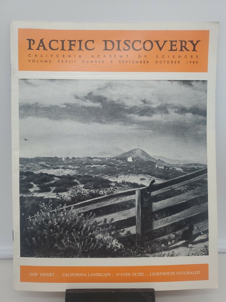 PACIFIC  DISCOVERY Magazine October 1980, California Academy of Sciences, Gobi-image