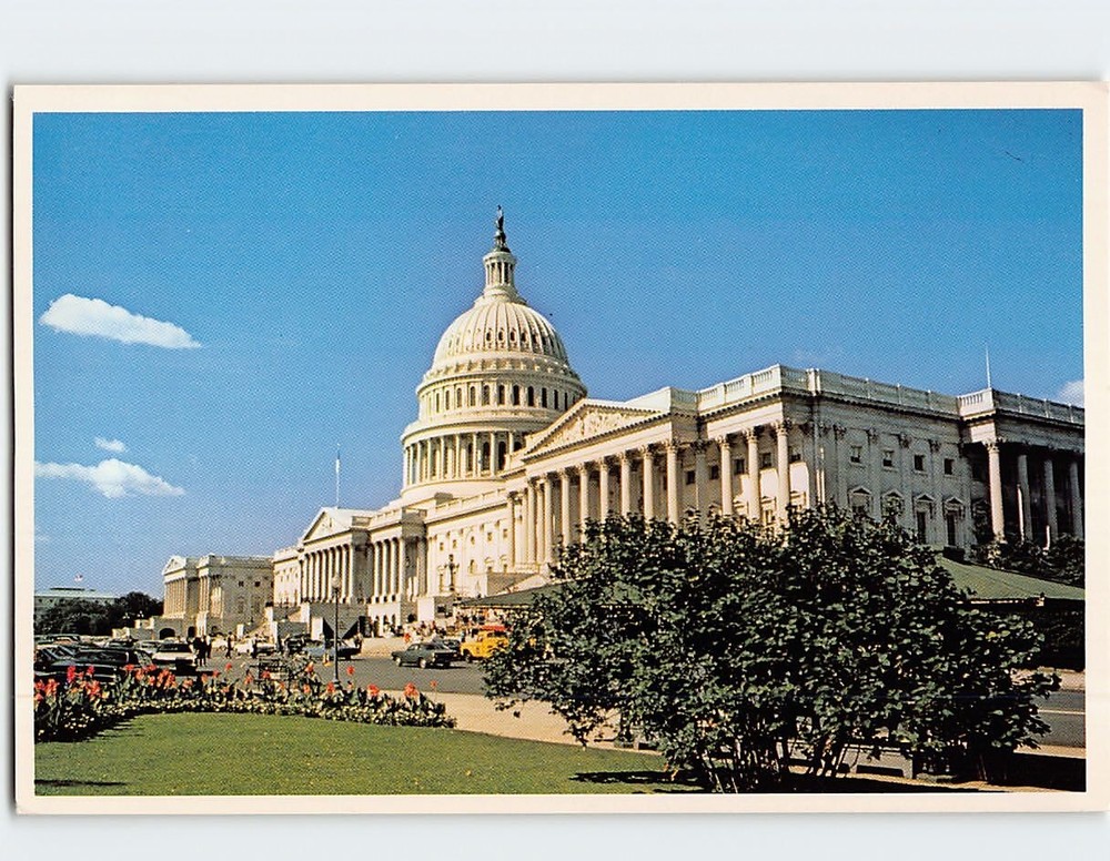 Postcard United States Capitol Building Washington DC USA