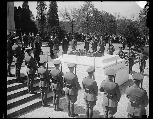 Arlington Virginia Tomb of Unknown Soldier Arlington National Cemetery 1928