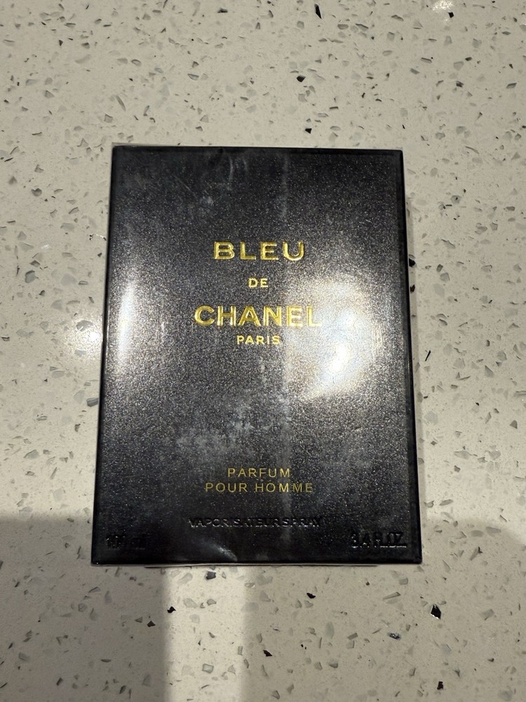CHANEL Bleu de Chanel Parfum Pour Homme Natural Spray 3.4 fl oz Regular Size