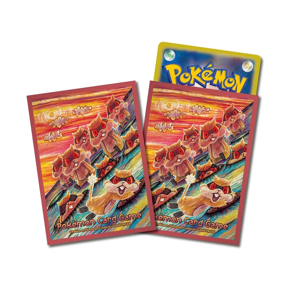 Pokemon Center Japan Card Sleeves Patrat Deck Shields Premium Gloss 64pcs NEW