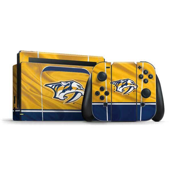 NHL Nashville Predators Nintendo Switch Bundle Skin - Nashville Predators Jersey