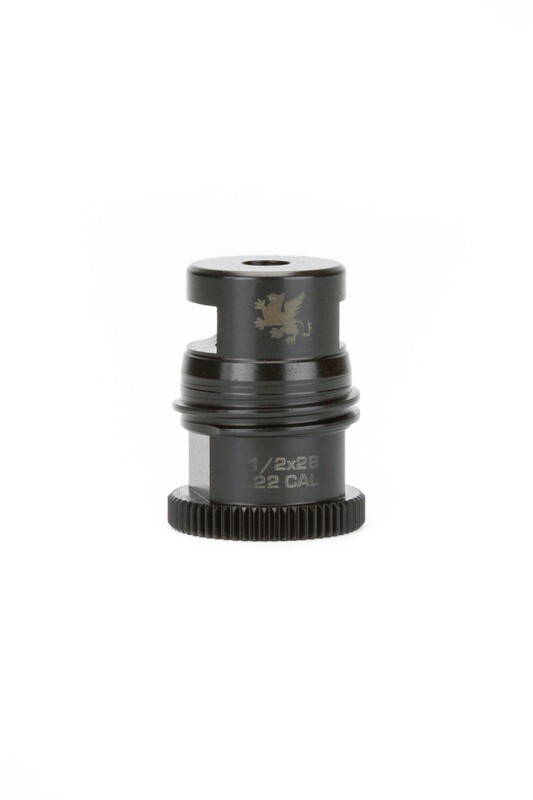 Griffin Armament Dual-Lok Minimalist Muzzle Brake 1/2x28 BRAND NEW w/Shims