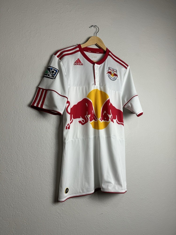 Adidas New York Red Bull 2011/12 Home Soccer Jersey Size Medium Henry Original