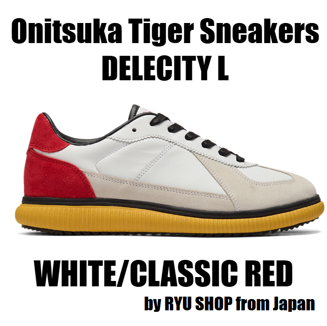 Onitsuka Tiger Sneaker DELECITY L 1183C217.101 WHITE / CLASSIC RED