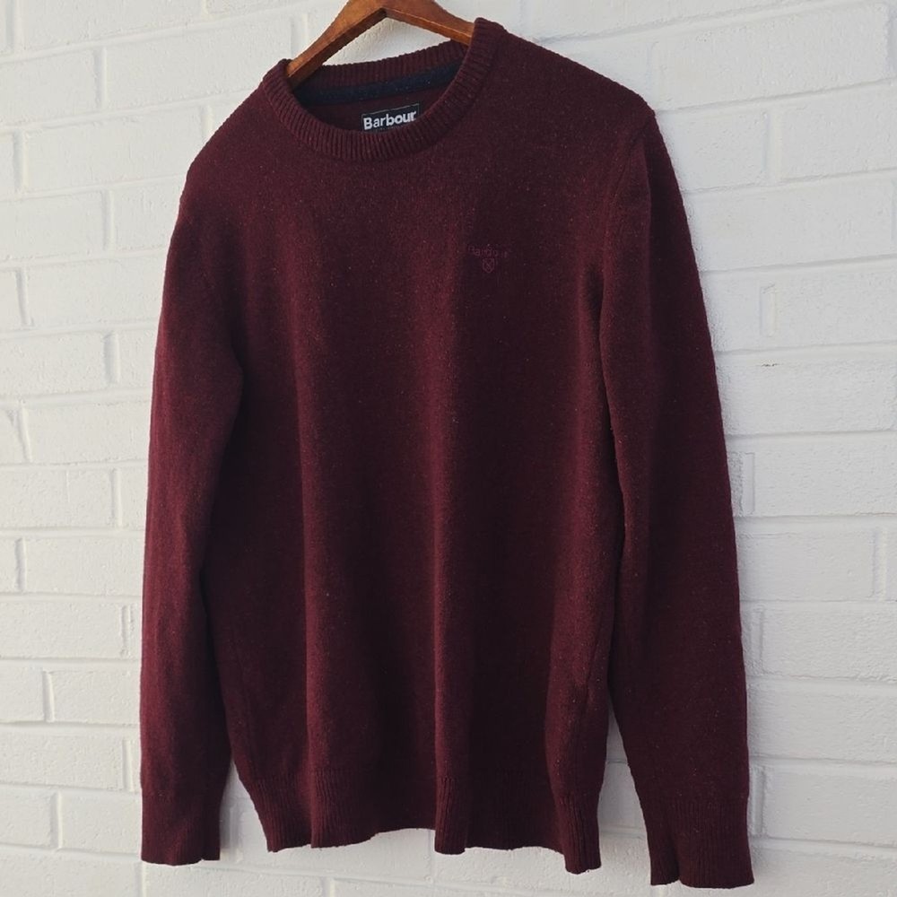 Barbour Tisbury Men's Sweater Size L Wool