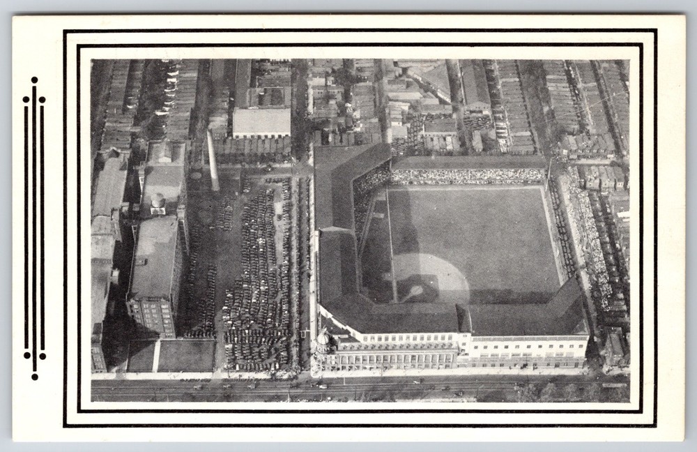 PA Philadelphia Shibe Park Baseball 1931 Word Series Reprint Postcard
