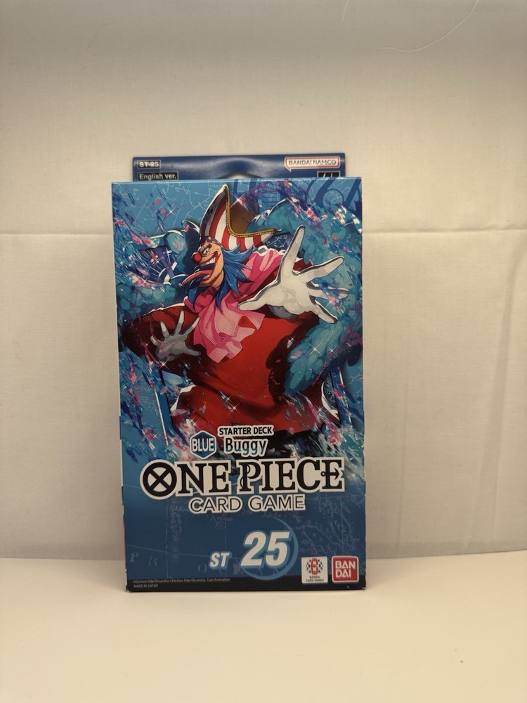 One Piece Card Game ST-25 Blue Buggy Starter Deck SEALED