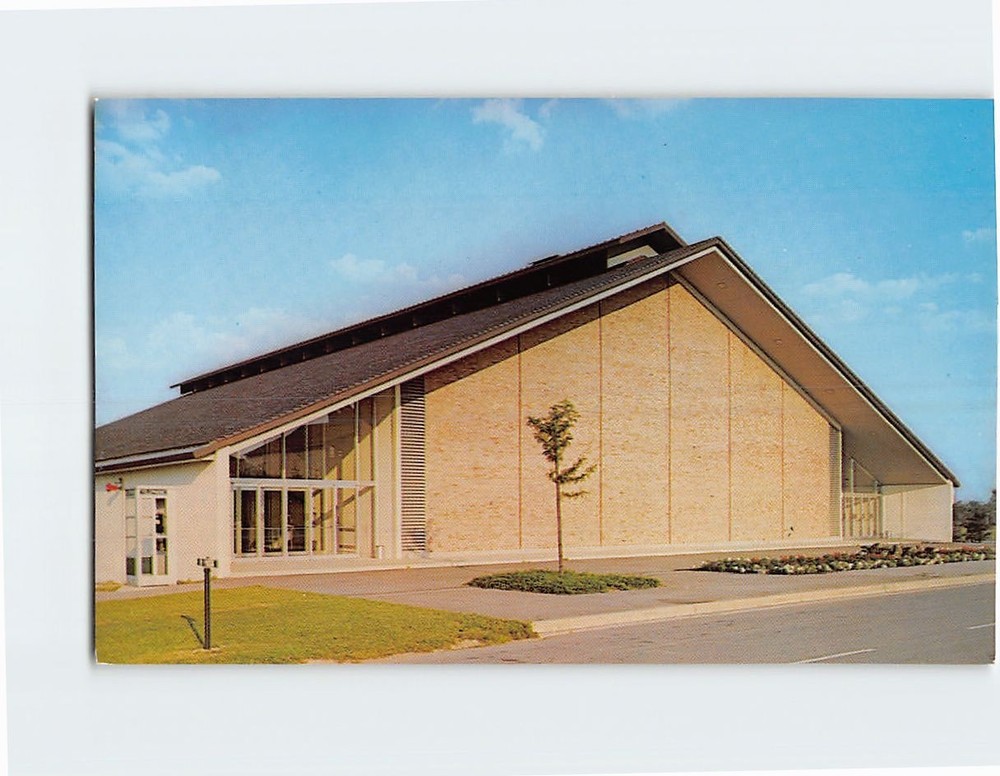 Postcard Gymnasium Concordia Senior College Fort Wayne Indiana USA