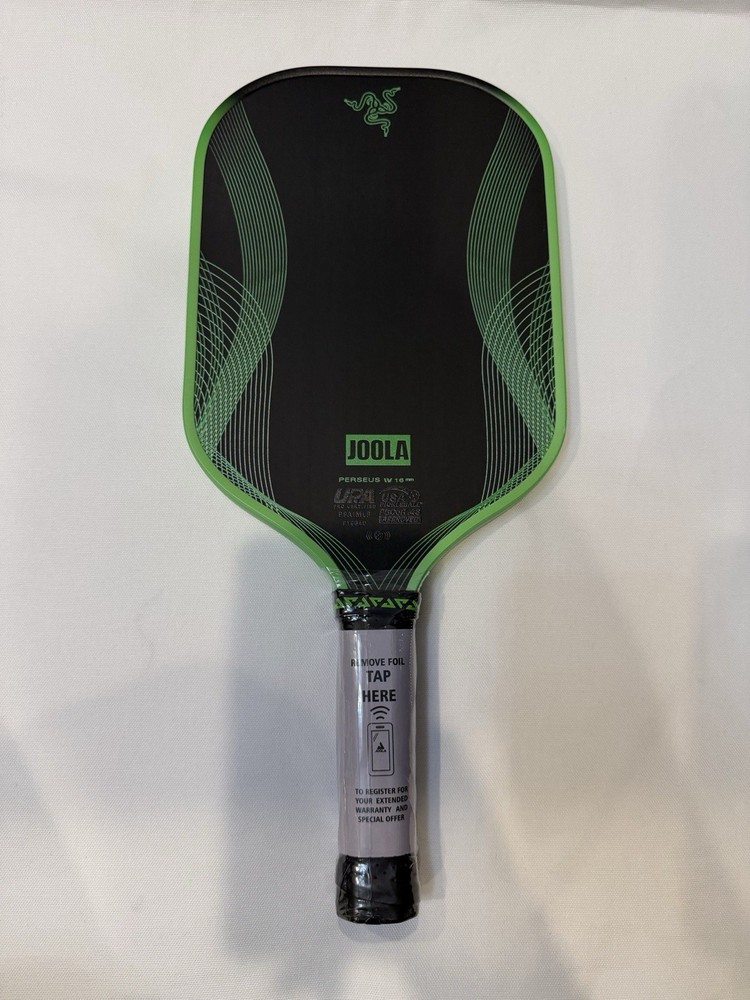 Razer X Joola Perseus Pro Iv 16mm Limited Edition Pickleball Black/green 16mm