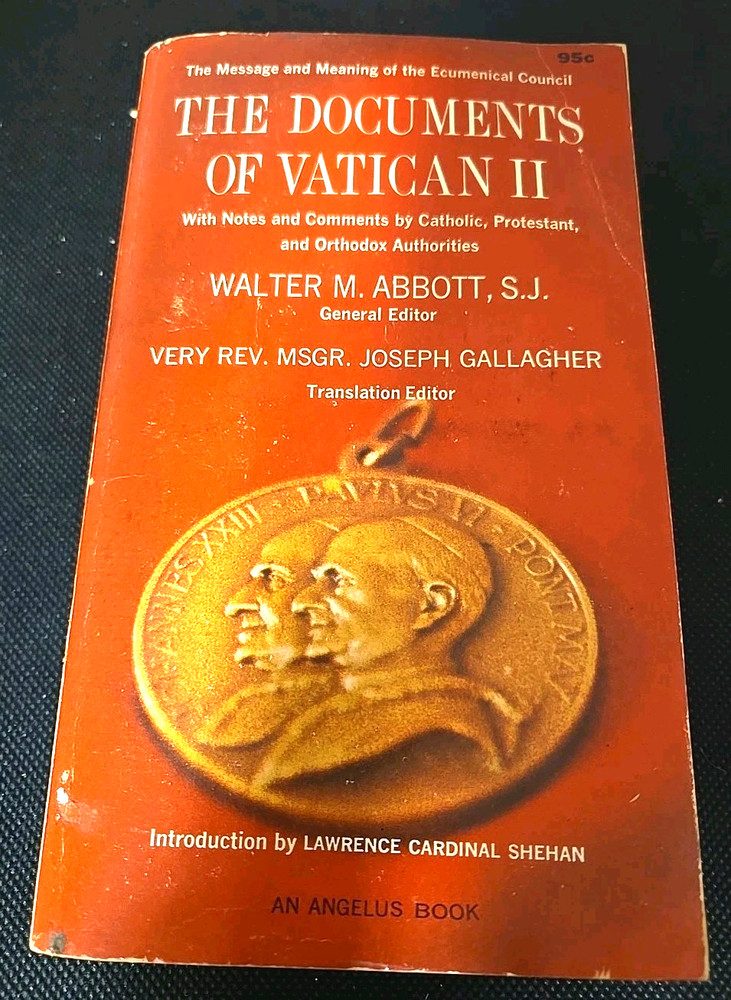 The Documents of the Vatican II Walter Abbott Paperback Catholic Church Council