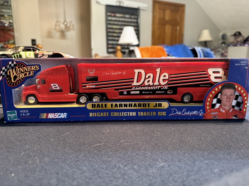 2000 Dale Earnhardt Jr 1/64 Scale NASCAR Hauler Diecast Trailer Rig