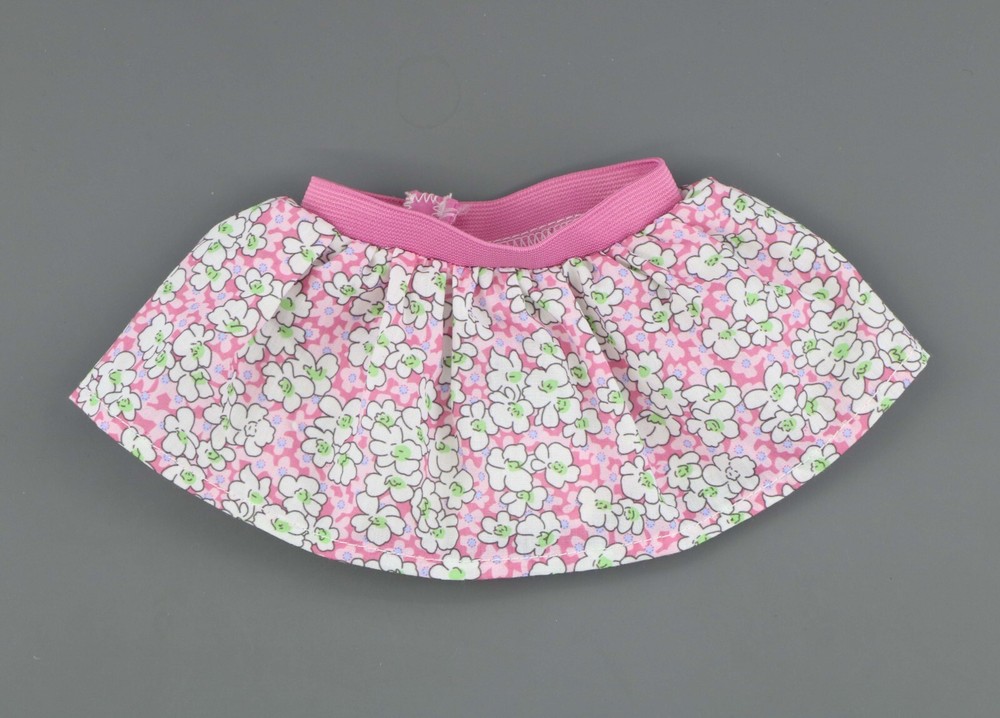 Floral skirt fits 14.5'' American girl doll dress clothes