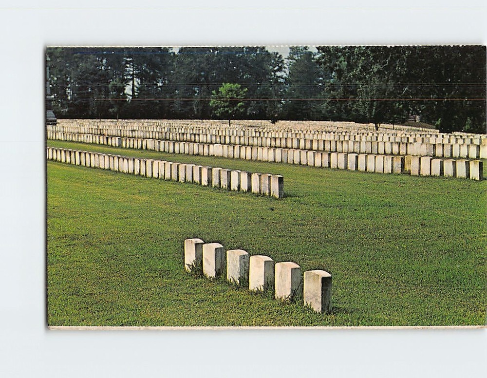 Postcard Raiders Andersonville National Historic Site Andersonville Georgia USA