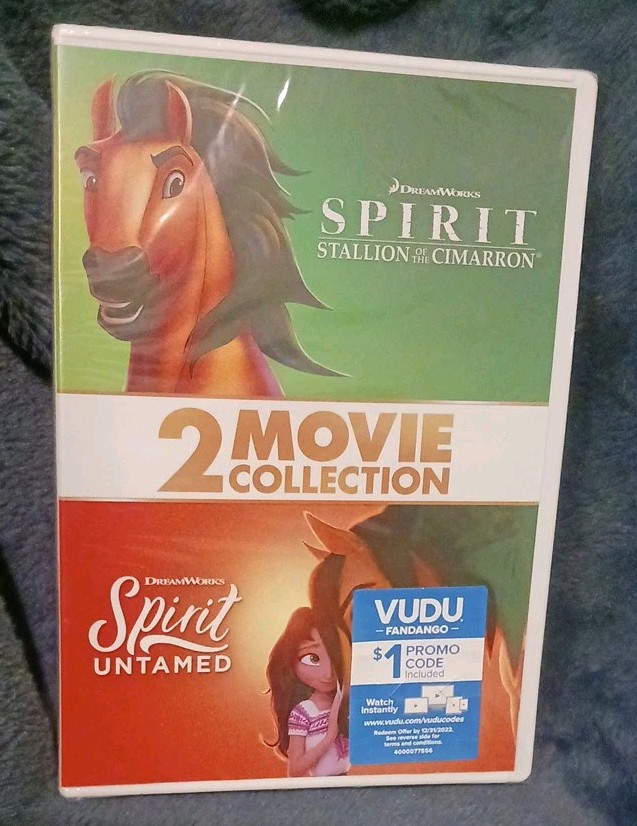 Spirit: 2-Movie Collection (Spirit/Spirit: Untamed) (DVD) New Ships FREE Family