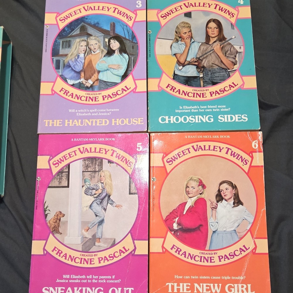 Sweet Valley Twins Lot 3-6 Haunted House Choosing Sides Sneaking Out New Girl
