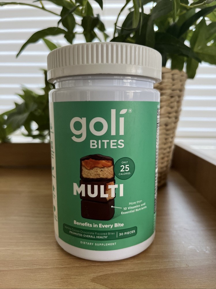 Goli Bites Multi - Vanilla Cocoa Chocolate, 30ct -  Expires  02/25