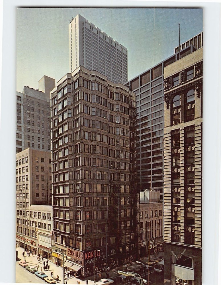 Postcard Reliance Building Chicago Illinois USA