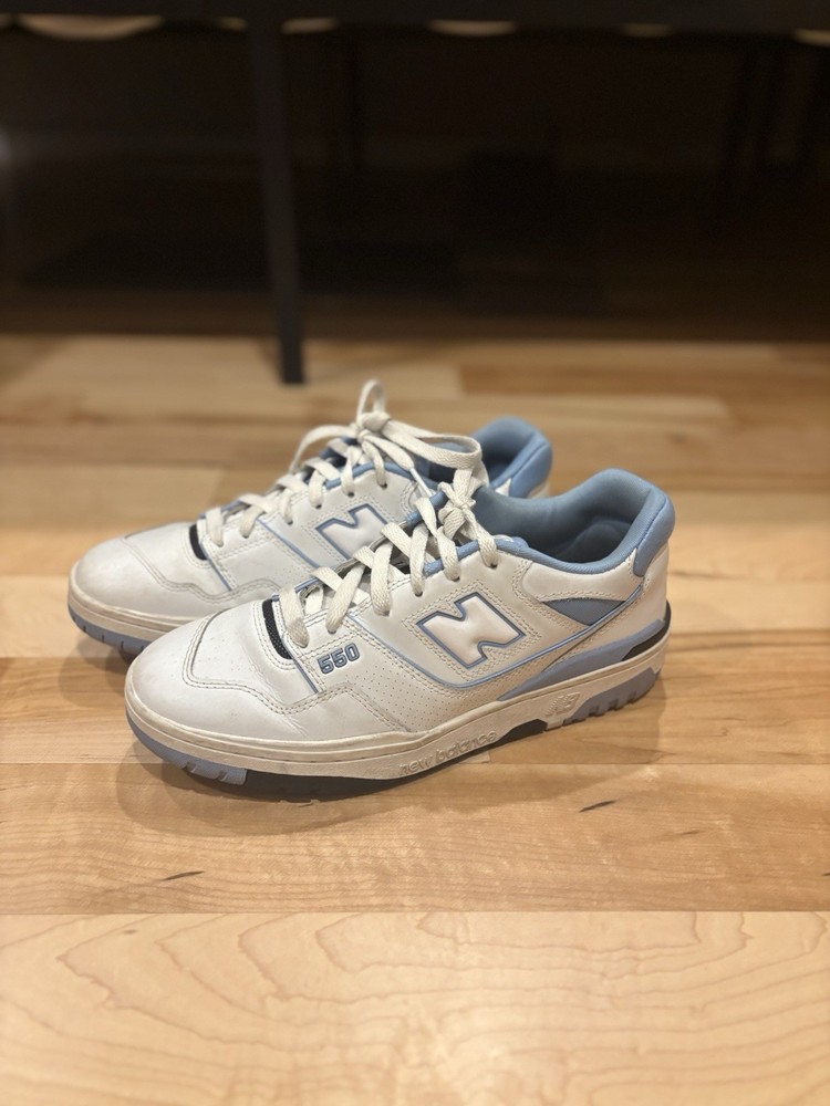 New Balance 550 Carolina Blue Size 8.5