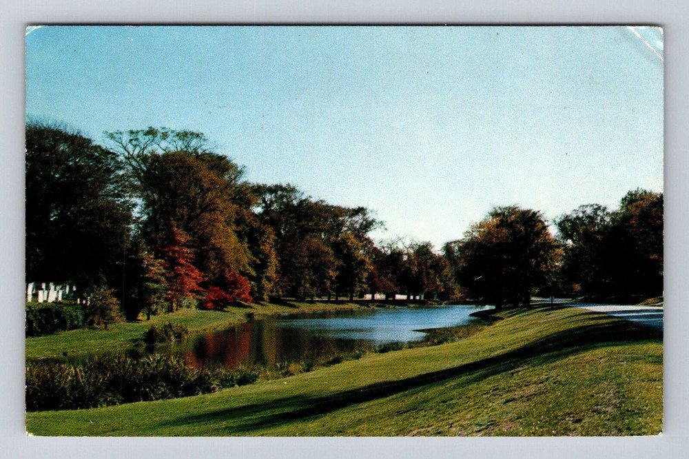 Long Island NY-New York, Town Pond, East Hampton, Antique, Vintage Postcard