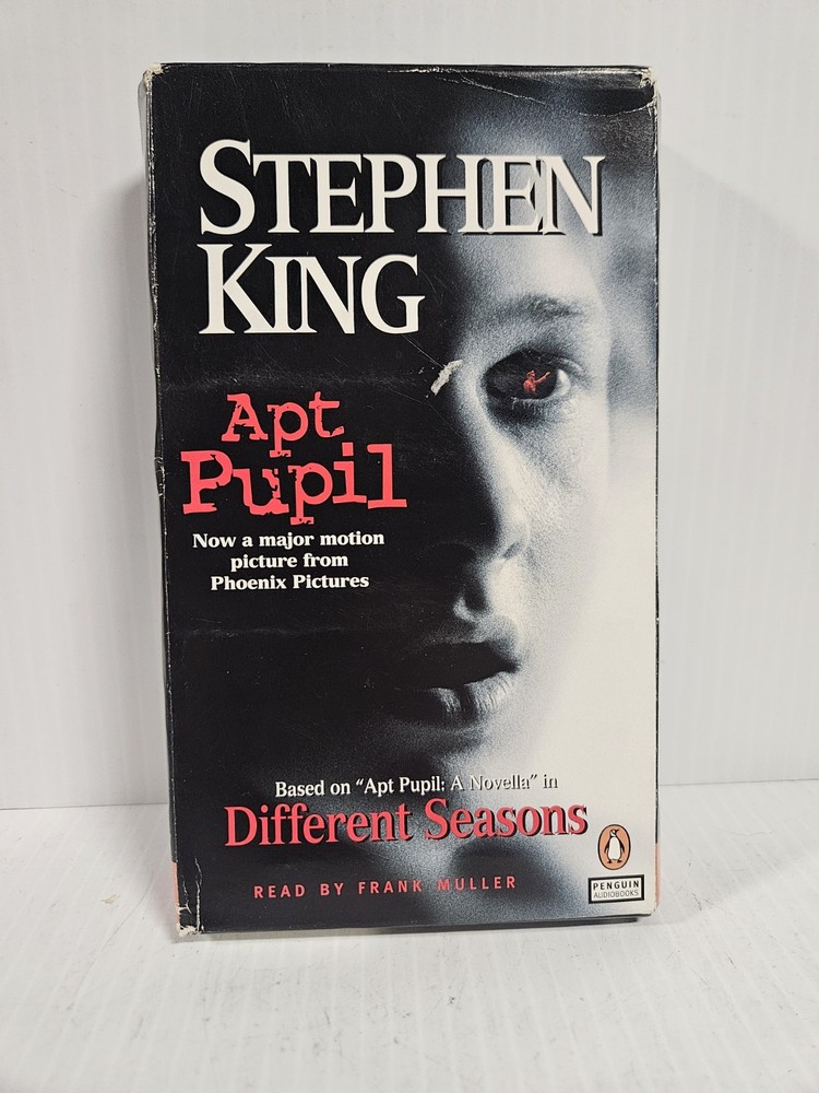 Apt Pupil by Stephen King (1998, Audio Cassette, Abridged edition,Unabridged...