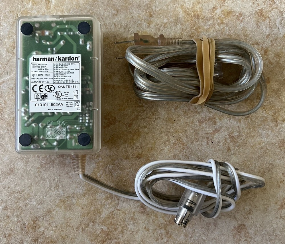Harman Kardon AP3211-UV 16V AC Power Adapter with Free Shipping-image
