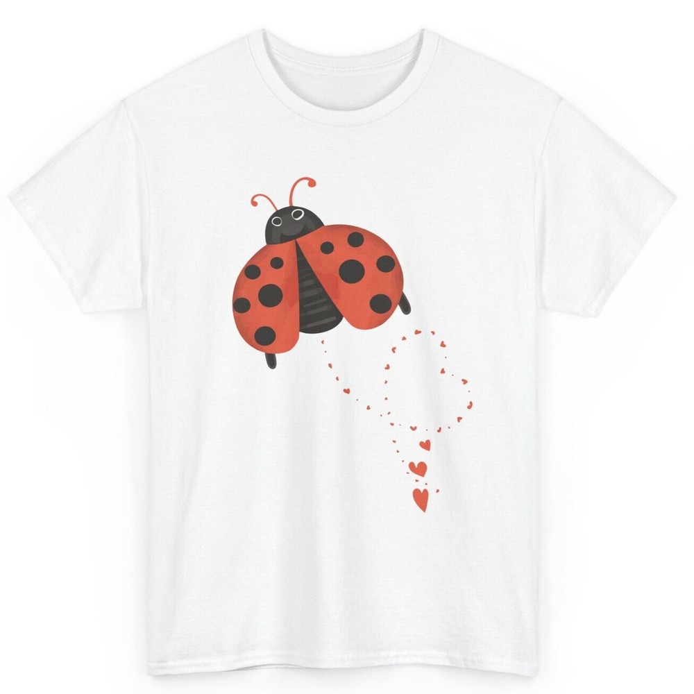 Entomophile Ladybugs Insects Lover T-shirt - Nature Zoologie Novelty Graphic Tee