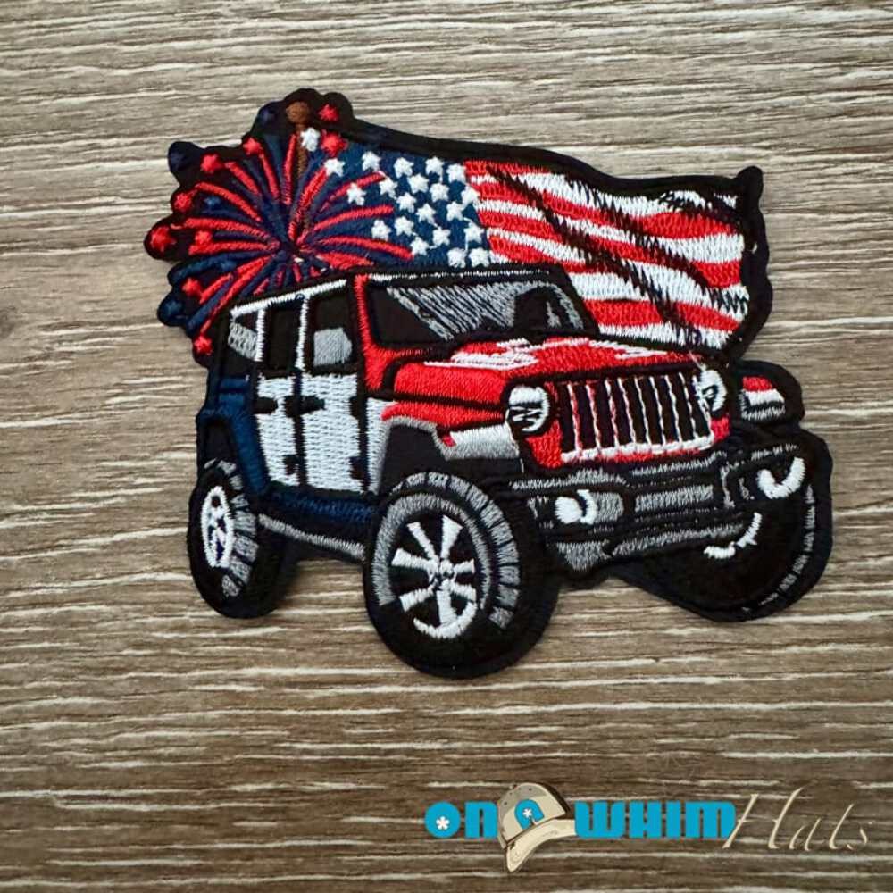 Jeep USA Iron-On Patch