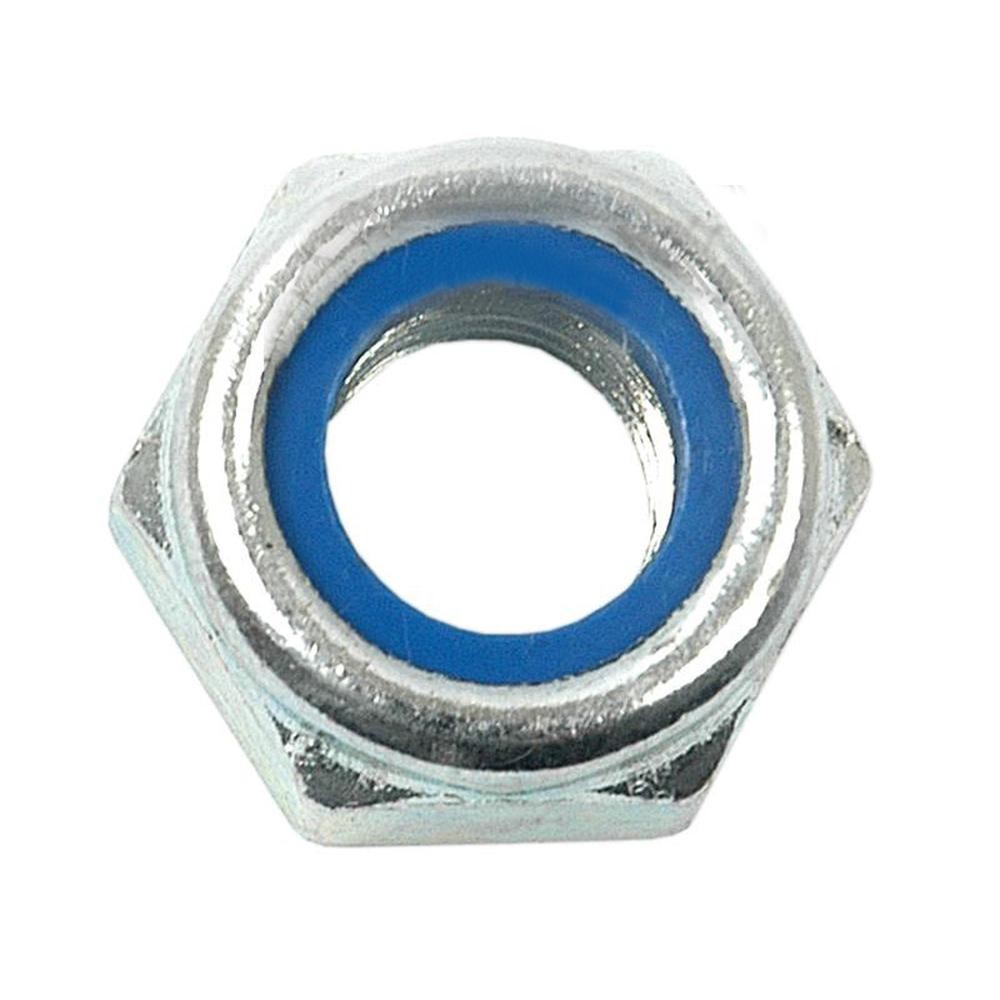 S.53837 Self Locking Nut, Size: M10 x 1.25mm (Din 985) Metric Fine Fits Zetor