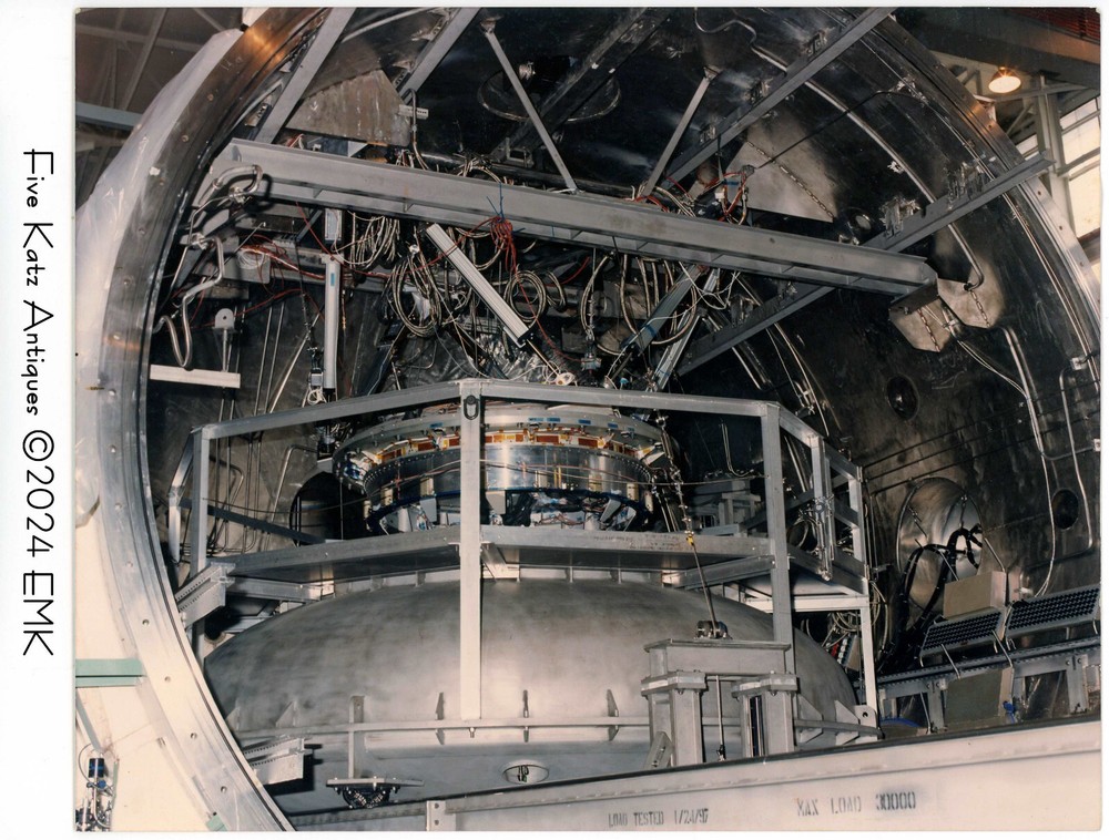 NASA Photos - Overall Test Setup CBM Test Chamber 1997 RARE PHOTOS!