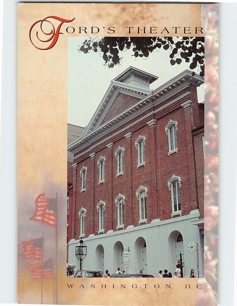 Postcard Ford's Theatre Washington DC USA