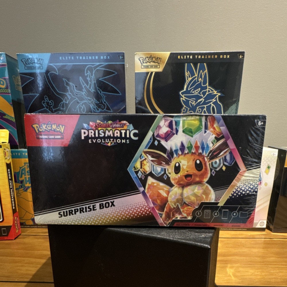 Pokémon TCG Prismatic Evolutions Surprise Box - See Description