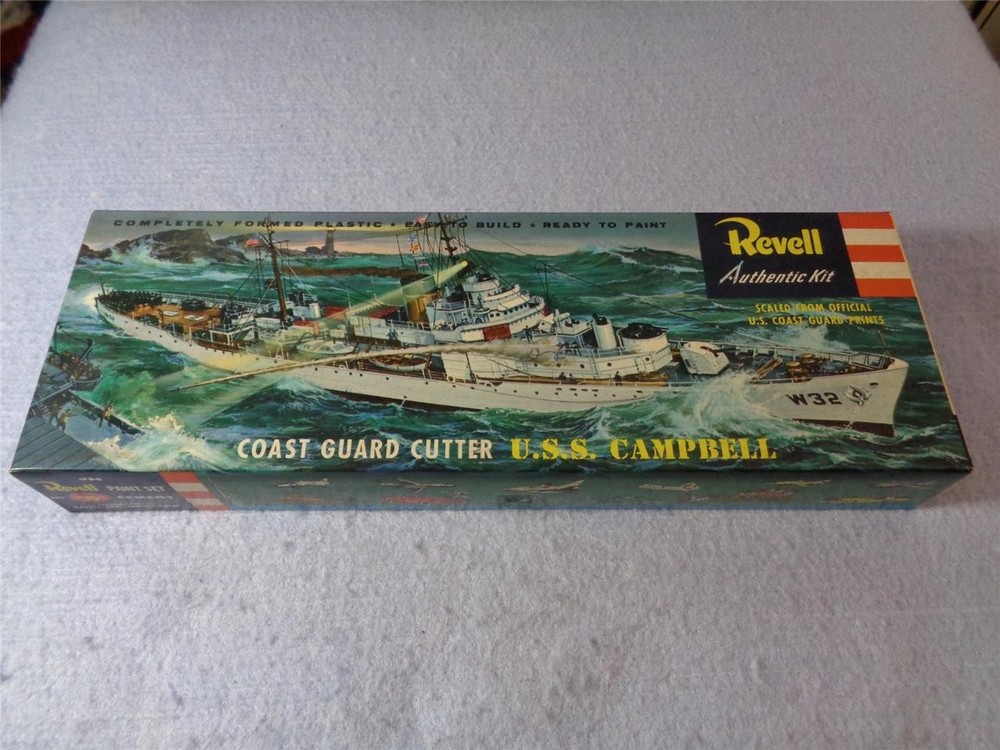REVELL Coast Guard Cutter U.S.S. Campbell 