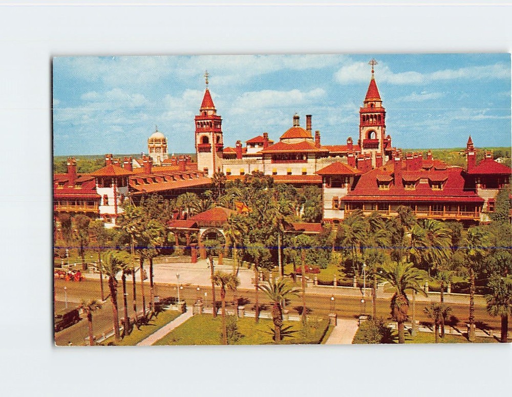Postcard Hotel Ponce de Leon St. Augustine Florida USA