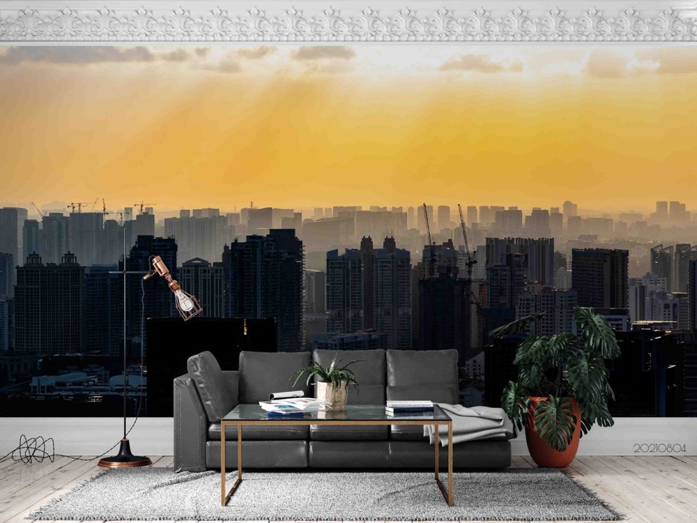 3D City Architecture Landscape Wall Murals Wallpaper Murals Wall Sticker 9